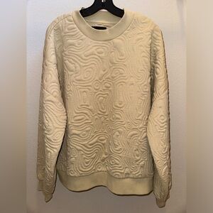 Men’s VANS Size Large Cream Crewneck Sweater